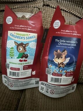 Tonies Tonie Audio Figures — Christmas Kids' Songs & Little Reindeer Advent. New